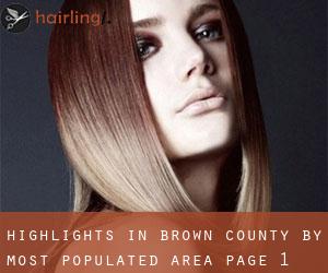 Highlights in Brown County by most populated area - page 1
