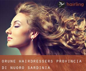 Orune hairdressers (Provincia di Nuoro, Sardinia)